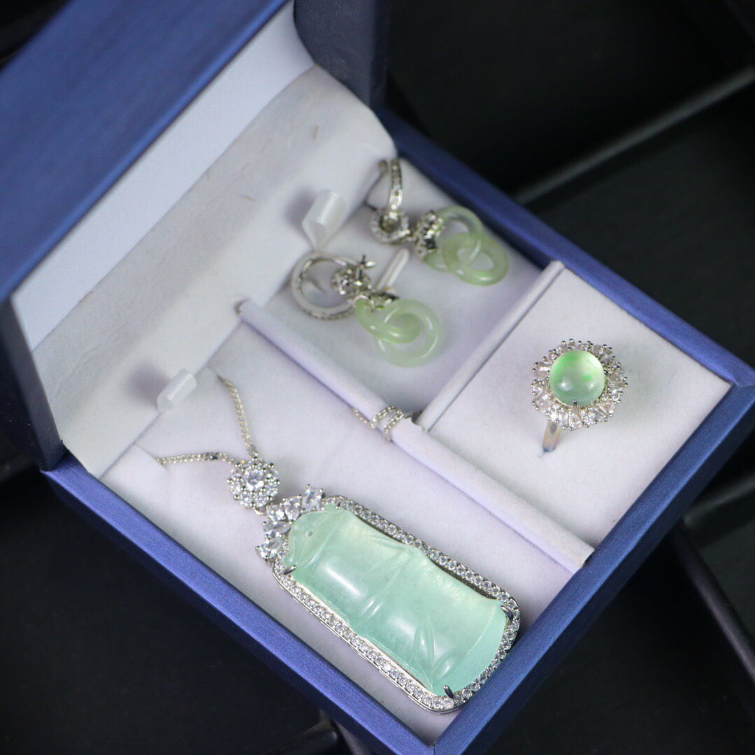 Chinese Antique High Ice [Three Piece Set]