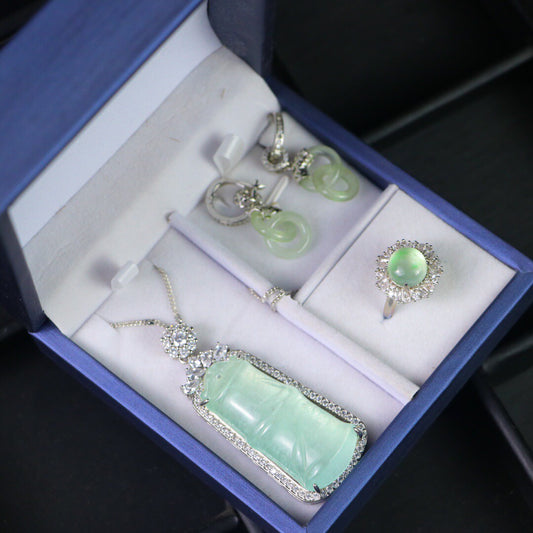 Chinese Antique High Ice [Three Piece Set]