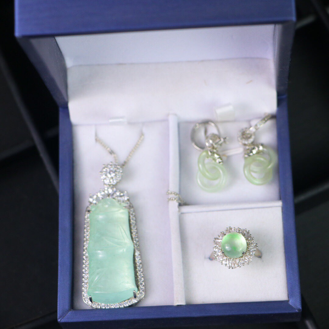 Chinese Antique High Ice [Three Piece Set]