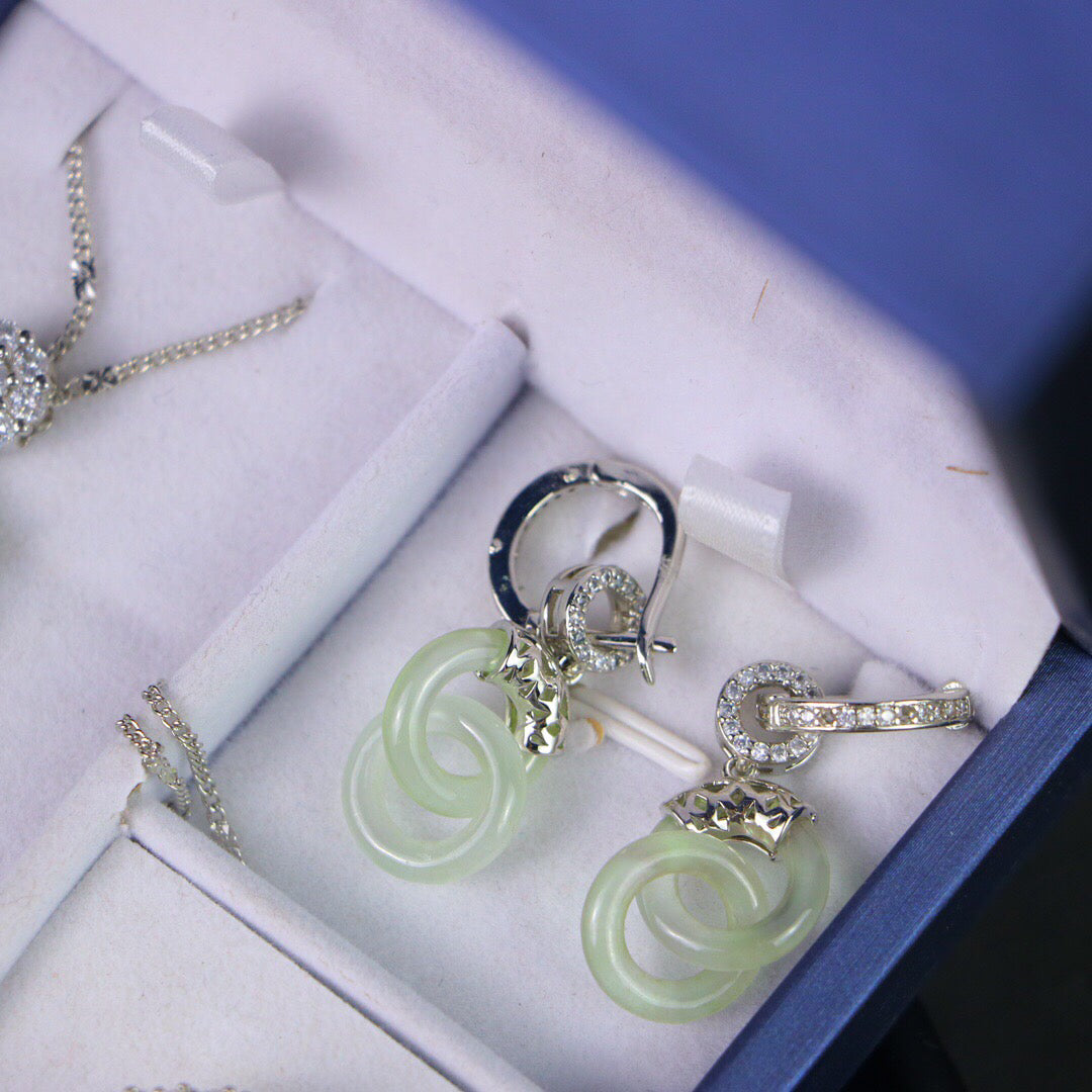 Chinese Antique High Ice [Three Piece Set]