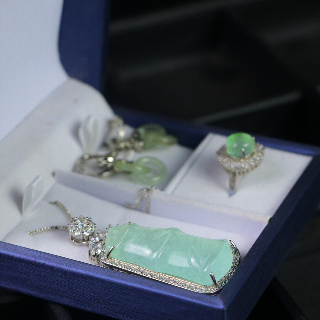 Chinese Antique High Ice [Three Piece Set]