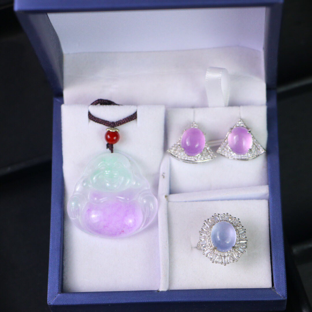 Chinese Antique High Ice [Three Piece Set]