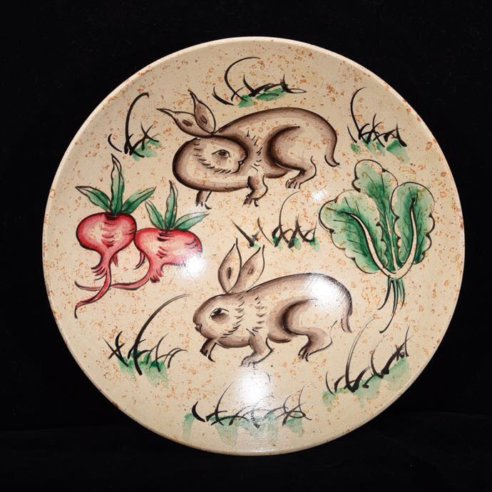 Guangcai Yutu Dou Di Bowl