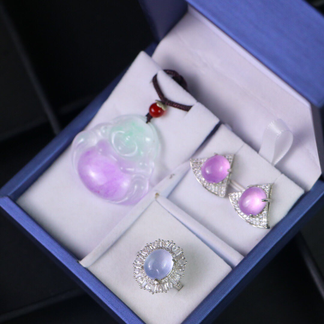 Chinese Antique High Ice [Three Piece Set]