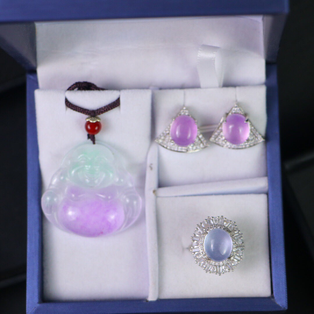 Chinese Antique High Ice [Three Piece Set]