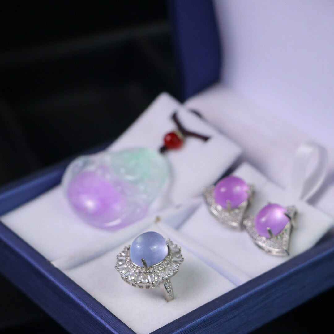 Chinese Antique High Ice [Three Piece Set]
