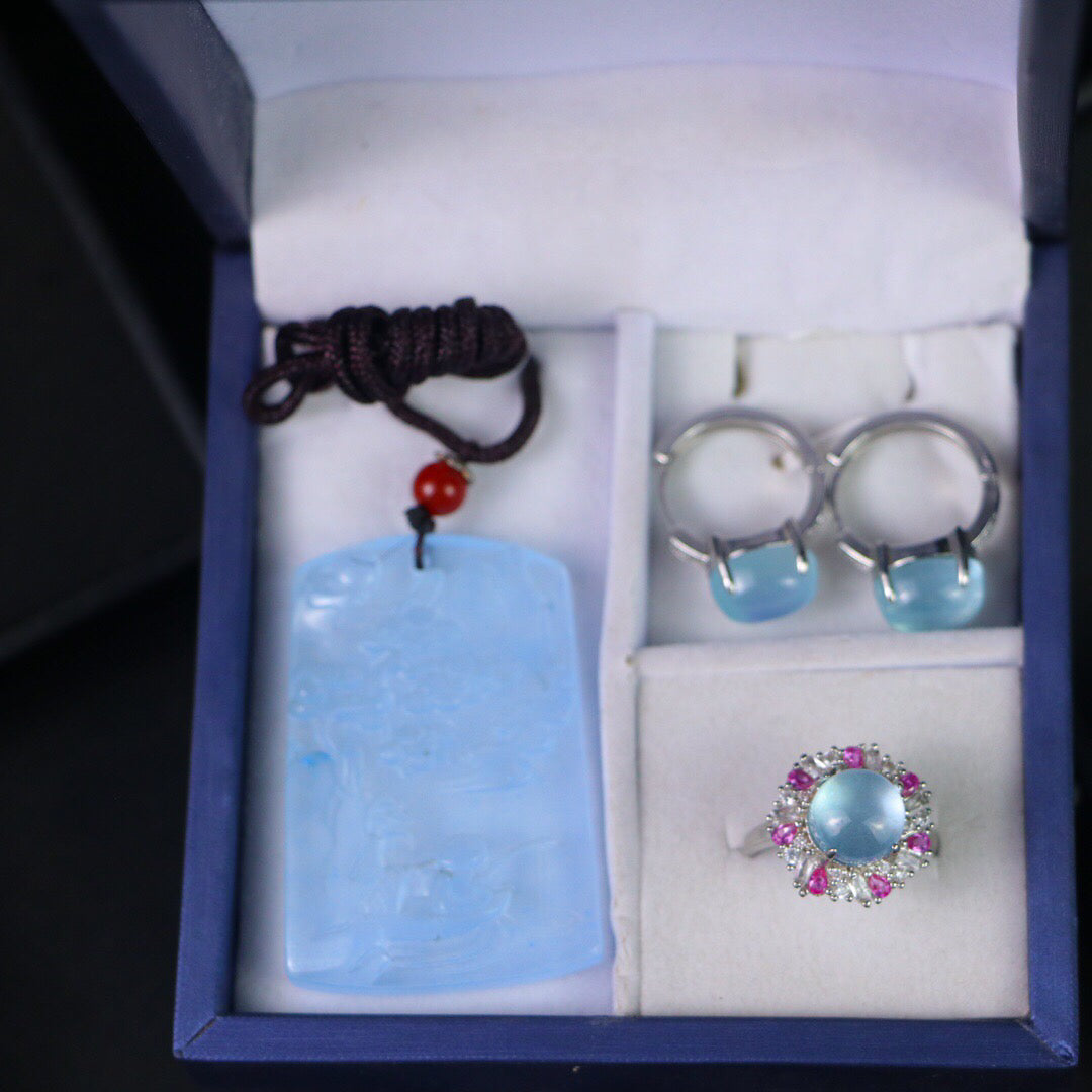 Chinese Antique High Ice [Three Piece Set]