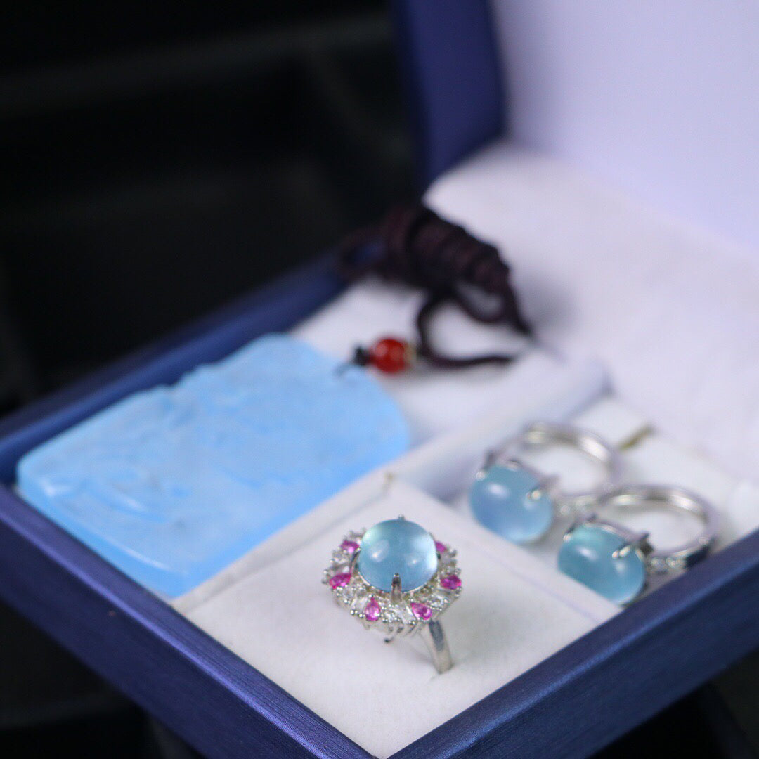 Chinese Antique High Ice [Three Piece Set]