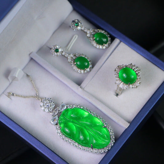 Chinese Antique High Ice [Three Piece Set]
