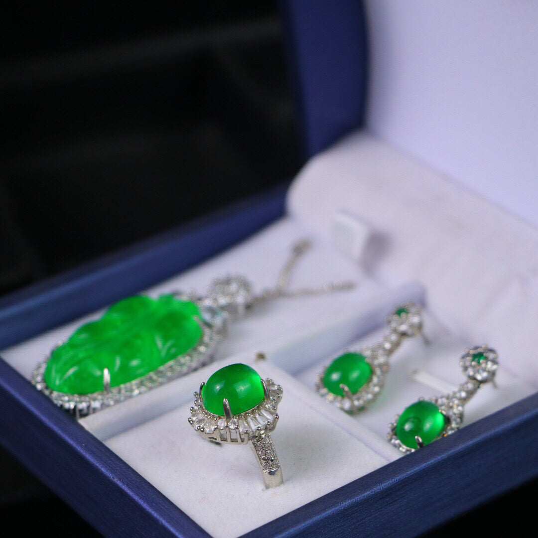 Chinese Antique High Ice [Three Piece Set]
