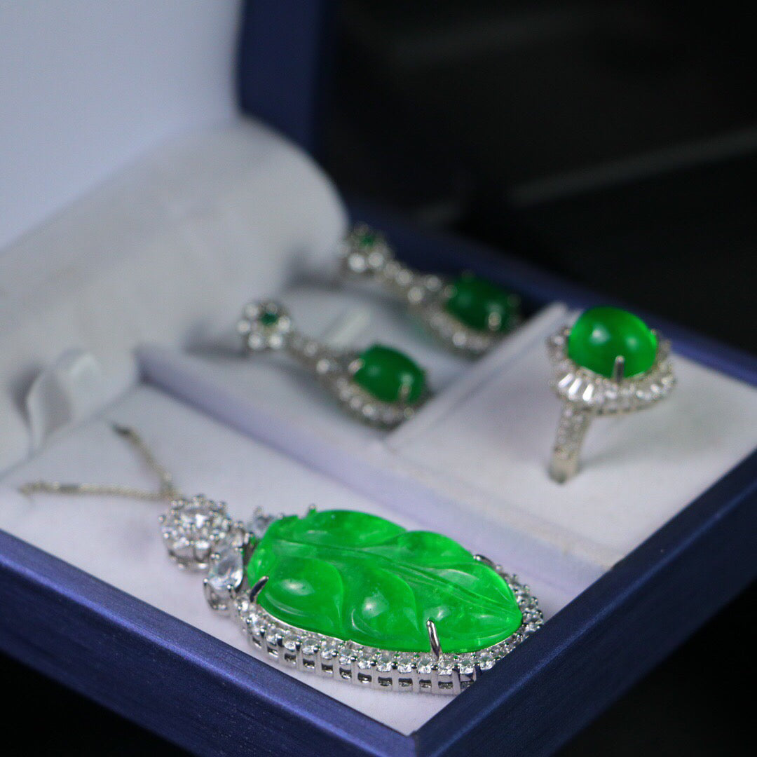 Chinese Antique High Ice [Three Piece Set]