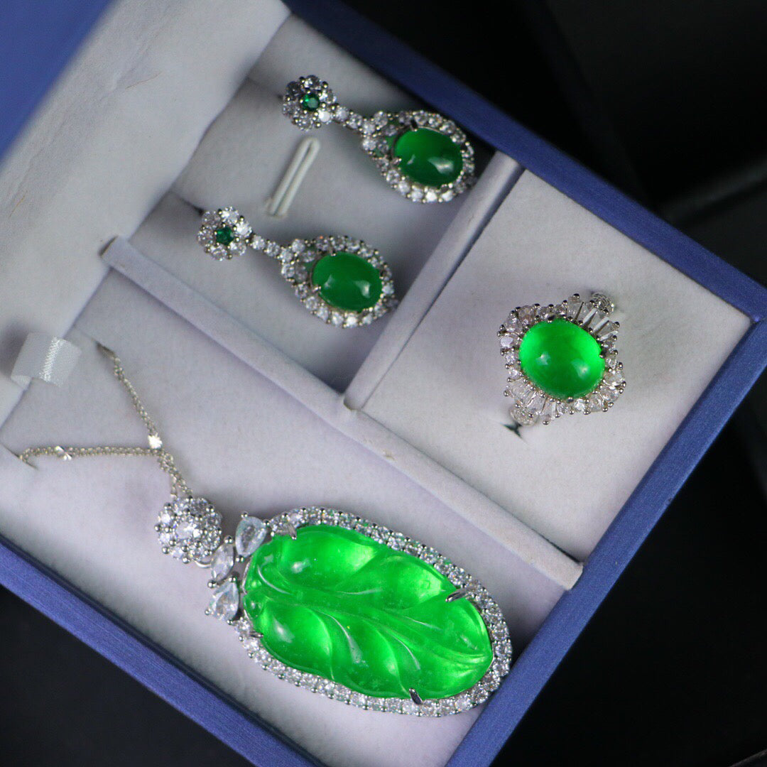 Chinese Antique High Ice [Three Piece Set]