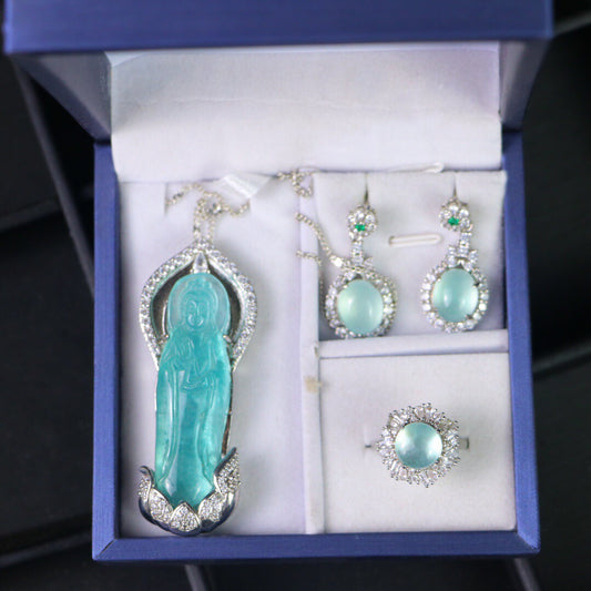 Chinese Antique High Ice [Three Piece Set]