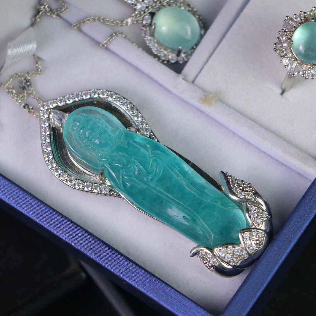 Chinese Antique High Ice [Three Piece Set]