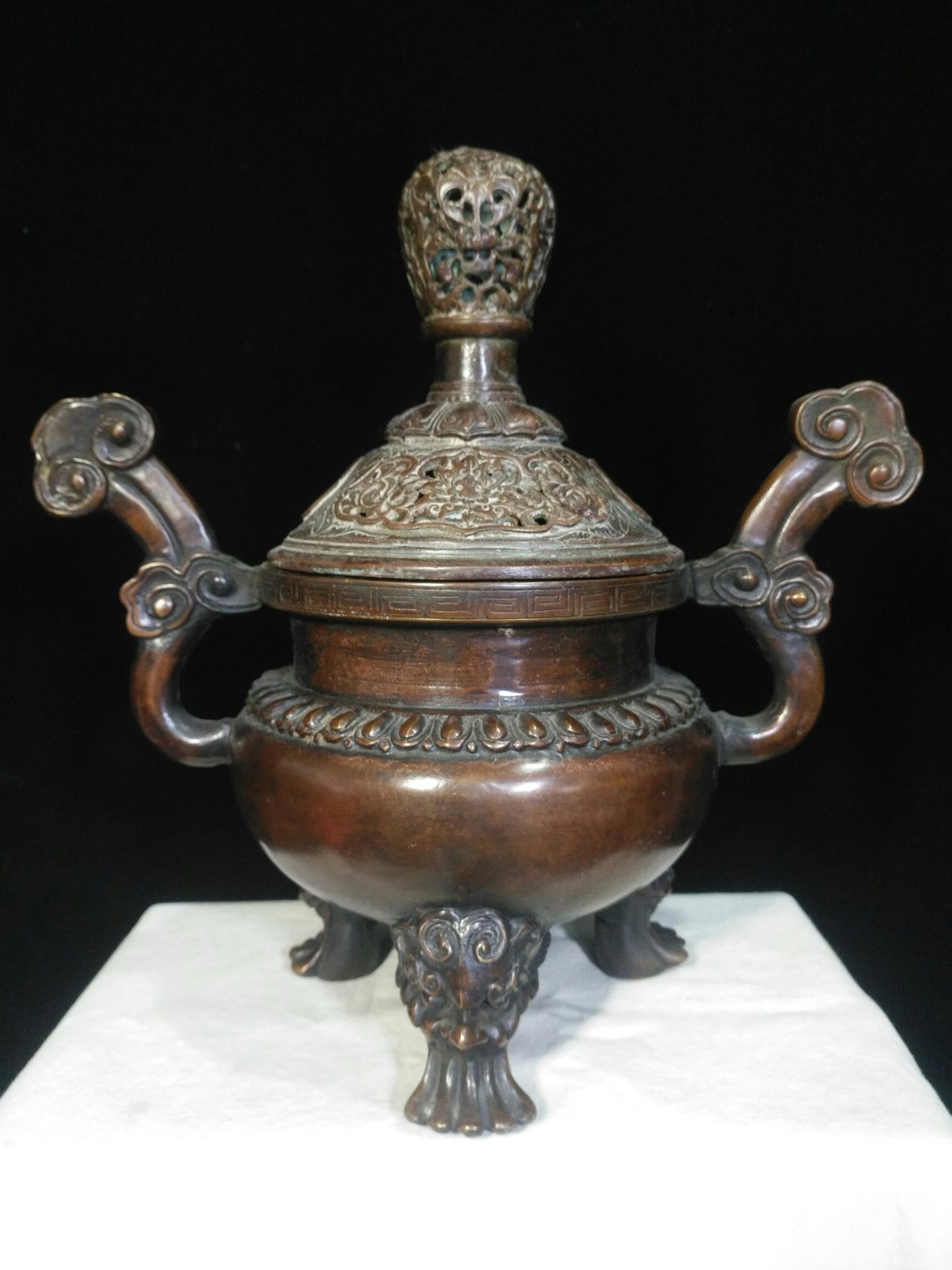 Chinese antique pure copper fumigation furnace