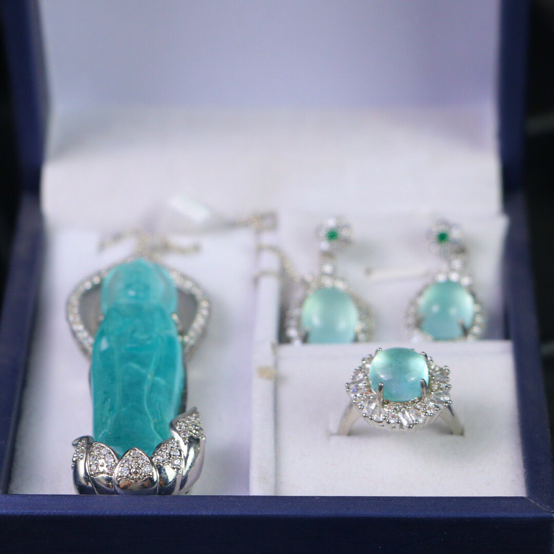 Chinese Antique High Ice [Three Piece Set]