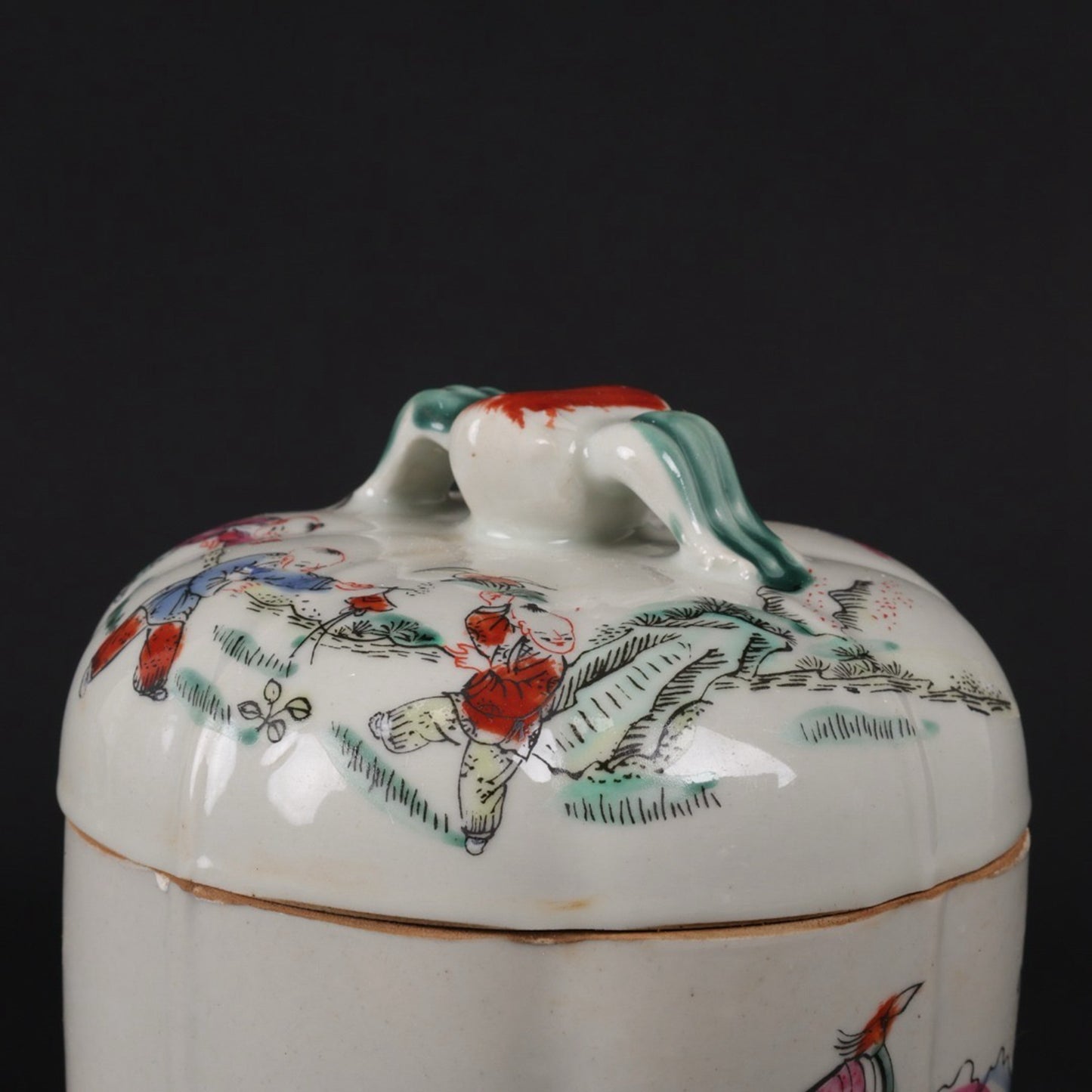 Pink Kirin Gift Pattern Big Ginseng Jar