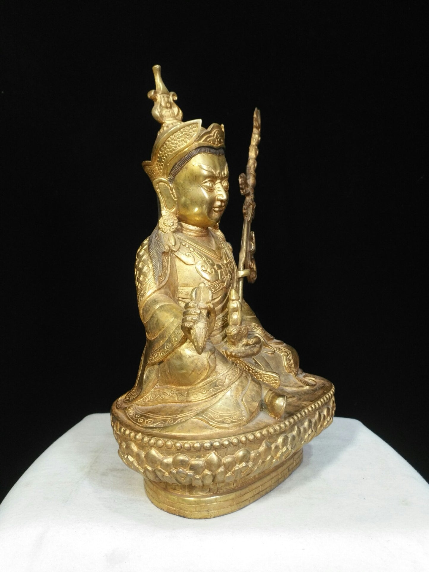 Chinese antique pure copper Buddha statue