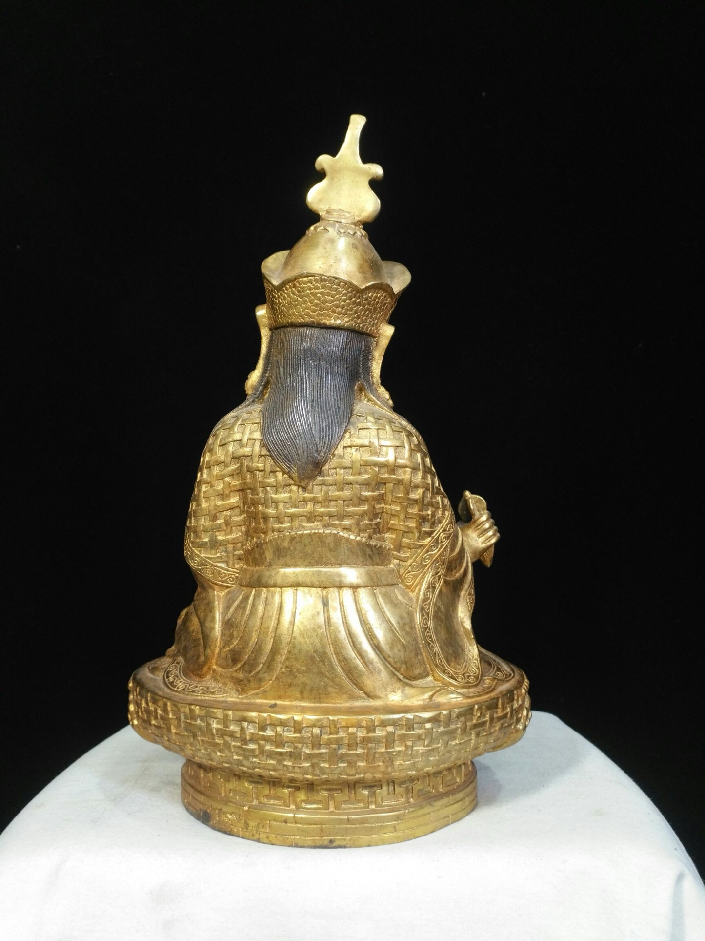 Chinese antique pure copper Buddha statue