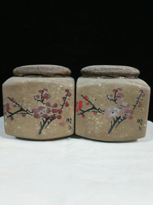Chinese antique purple clay jar