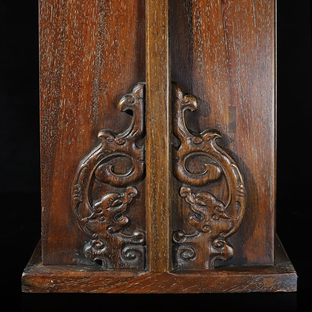 Handheld five bucket lifting beam cabinet carved from rosewood