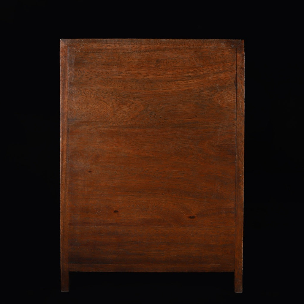 Hua Li Mu hollow carved opposite door cabinet