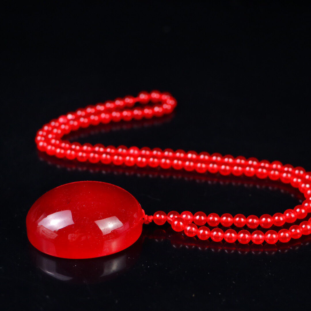 Chinese antique high ice [pendant]
