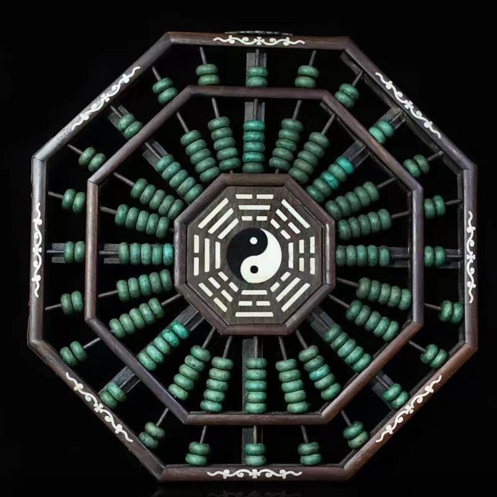 Hua Li Mu Ba Gua Ba Jiao Hang Screen Abacus