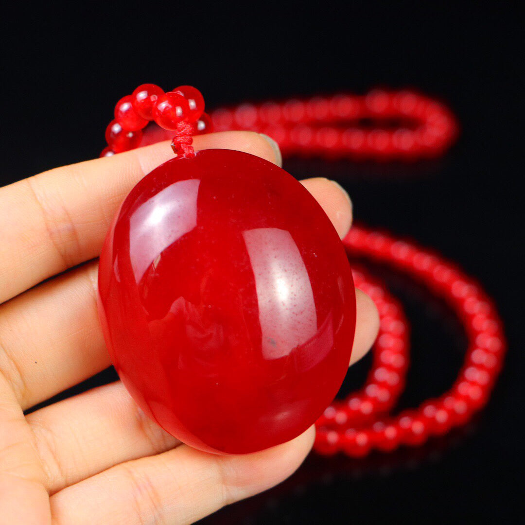 Chinese antique high ice [pendant]