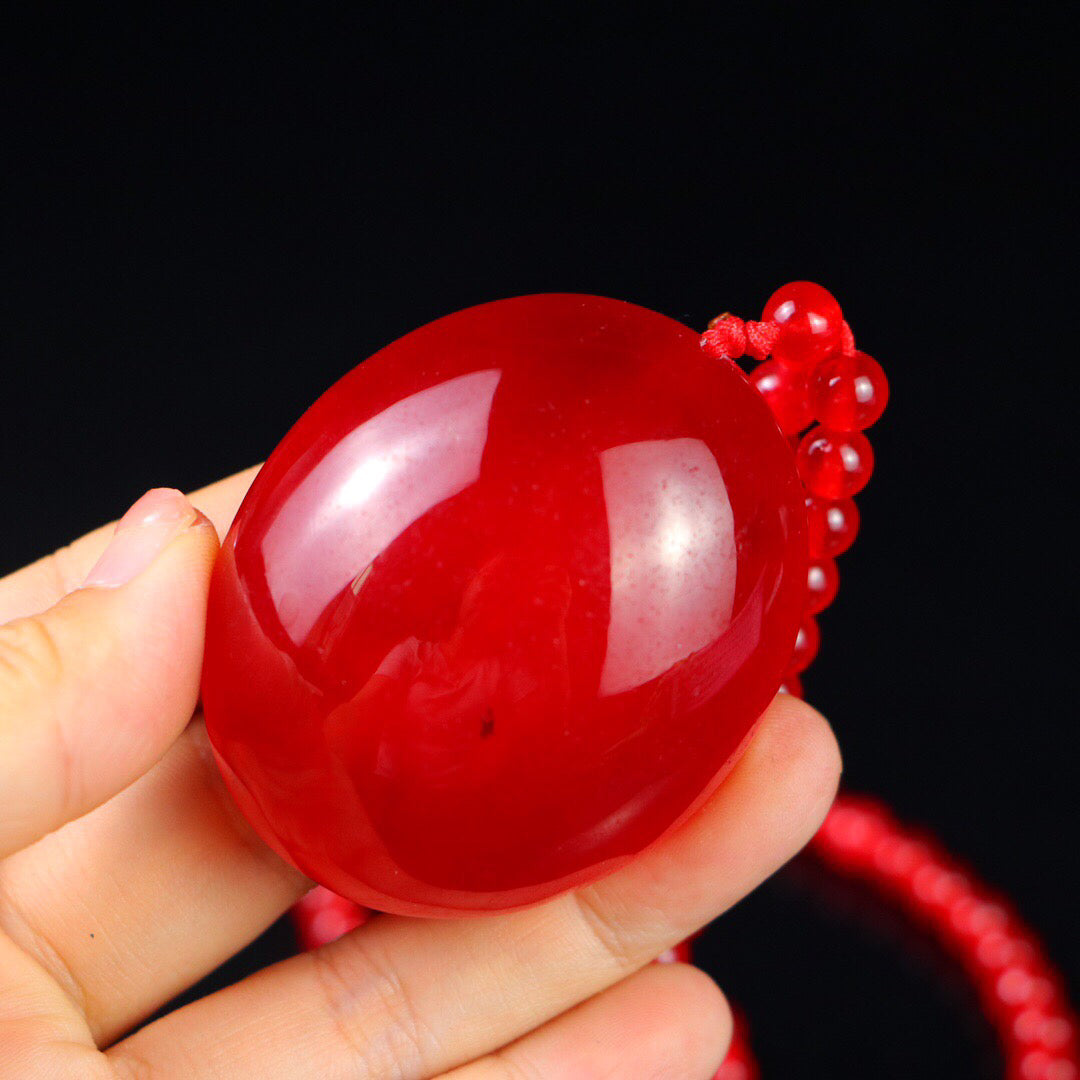 Chinese antique high ice [pendant]