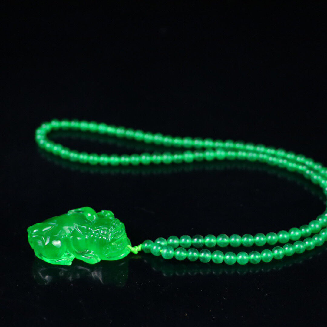Chinese antique high ice [Pixiu brand]
