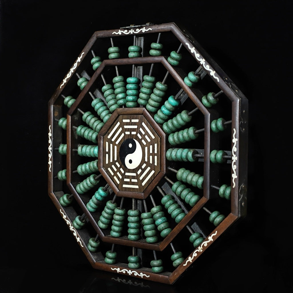 Hua Li Mu Ba Gua Ba Jiao Hang Screen Abacus