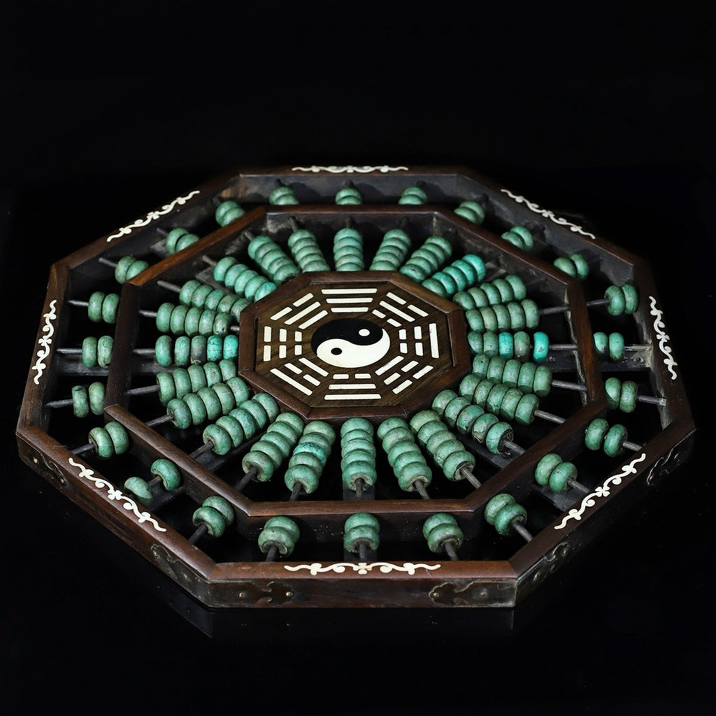 Hua Li Mu Ba Gua Ba Jiao Hang Screen Abacus