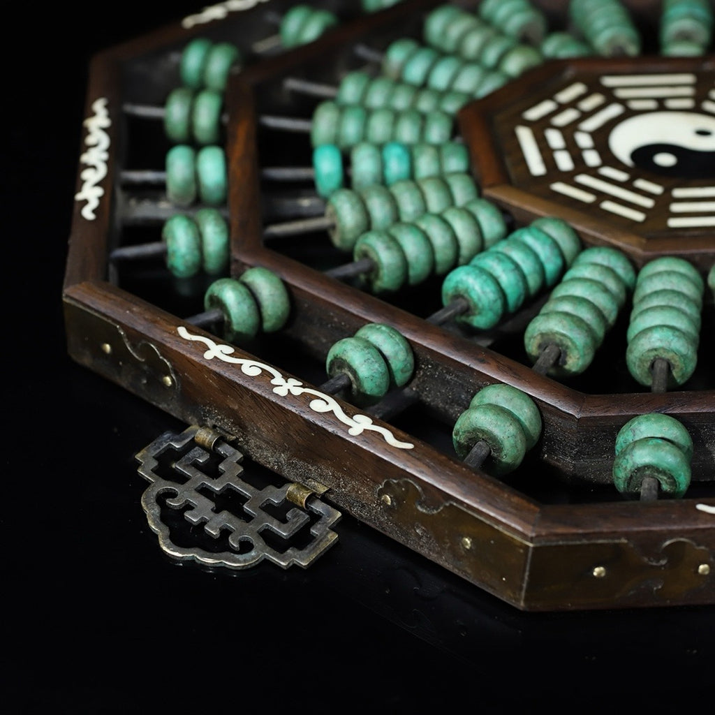 Hua Li Mu Ba Gua Ba Jiao Hang Screen Abacus