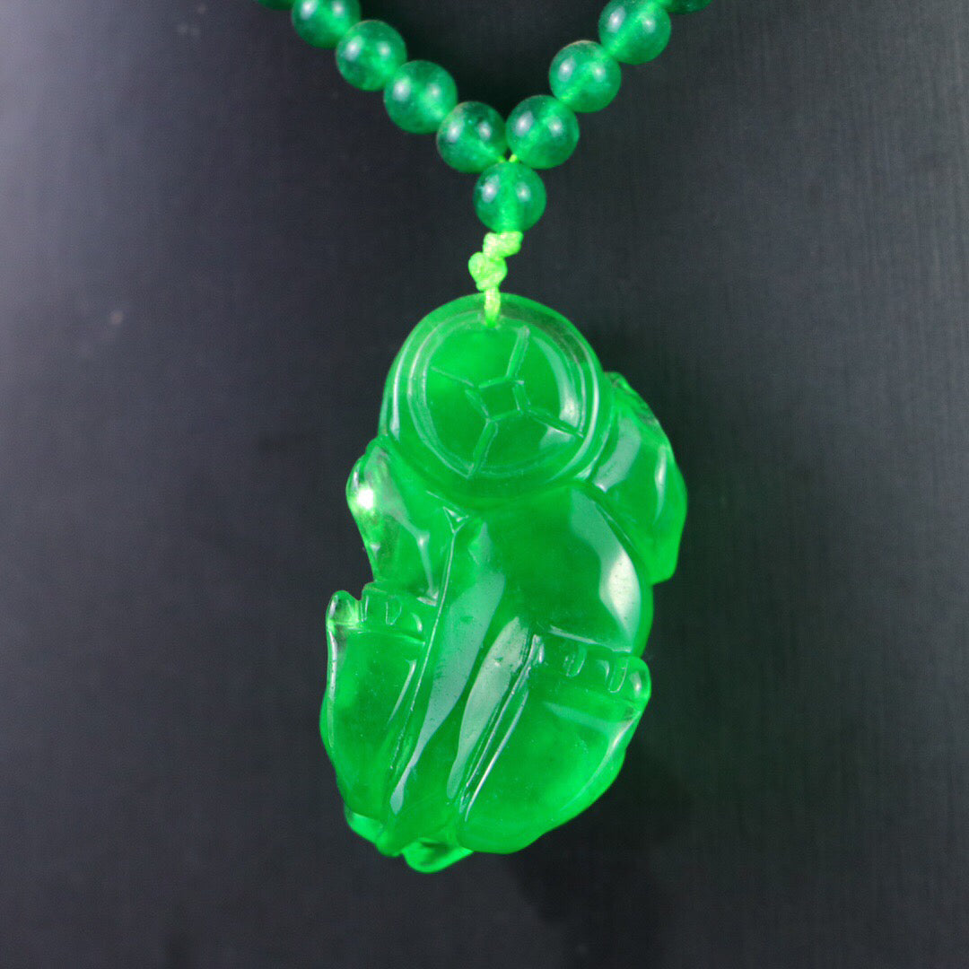 Chinese antique high ice [Pixiu brand]