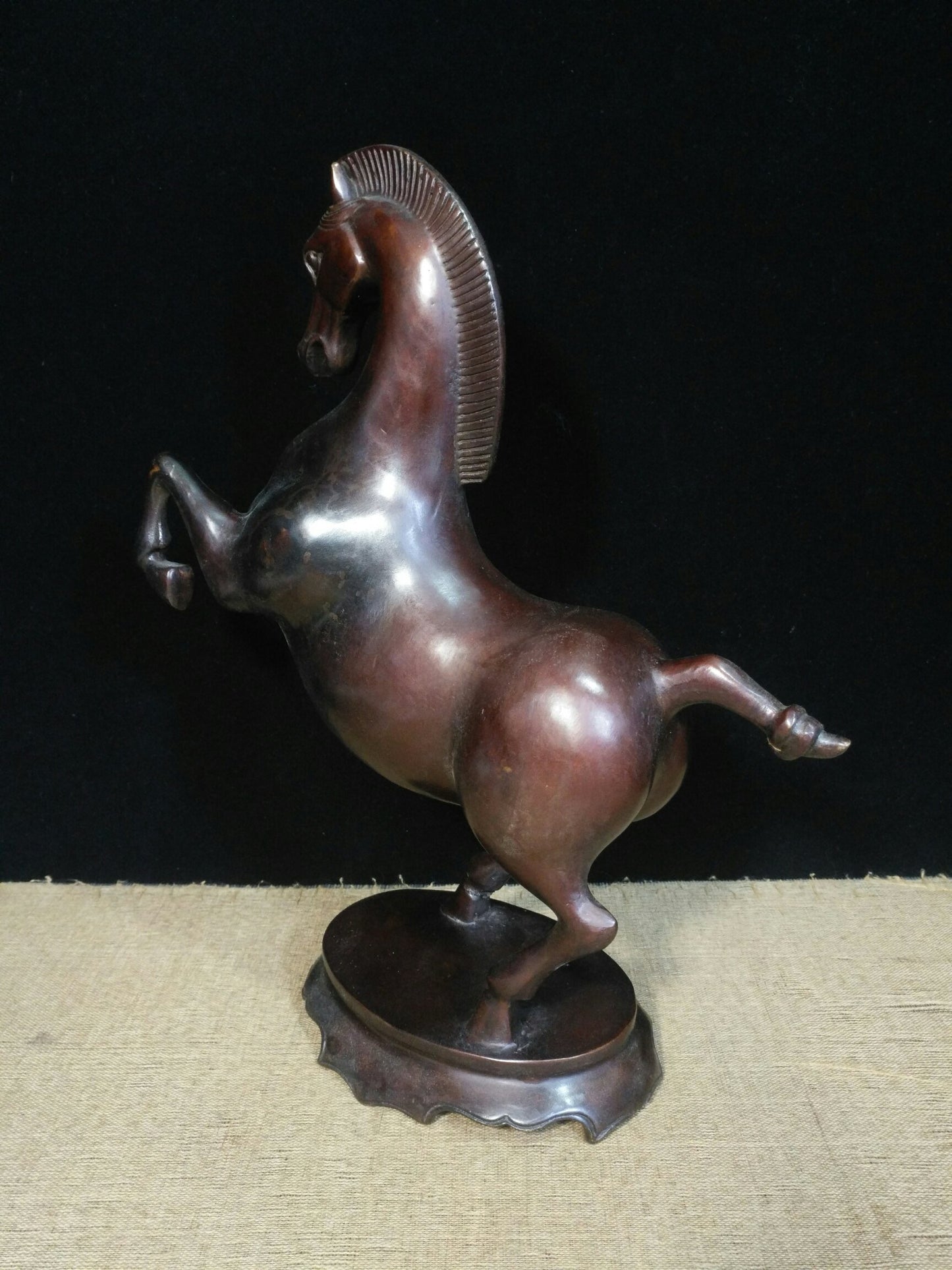 Chinese antique pure copper horse
