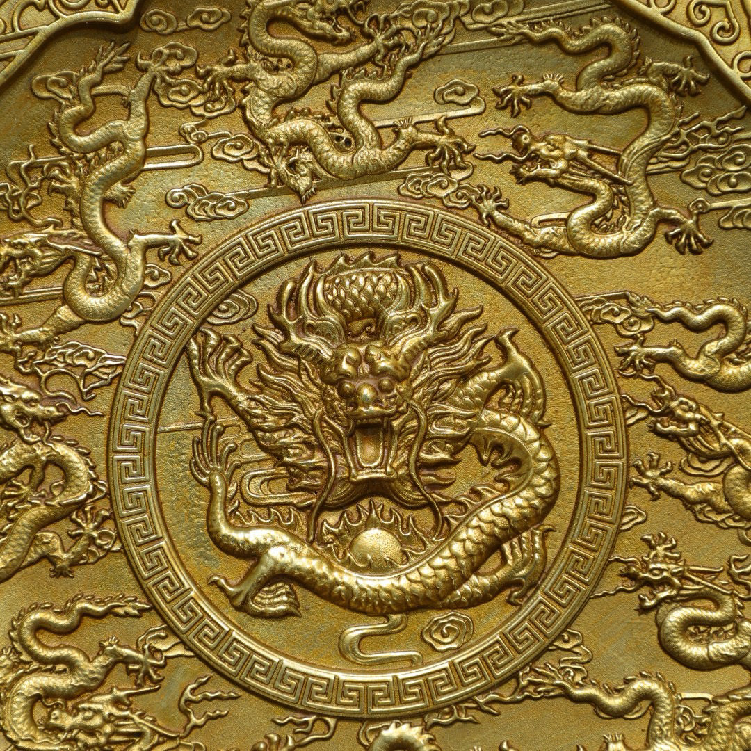 Chinese antique pure copper plates