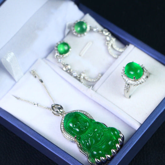 Chinese Antique High Ice [Three Piece Set]