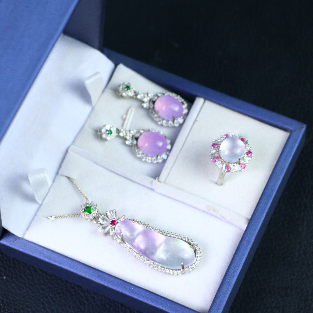 Chinese Antique High Ice [Three Piece Set]