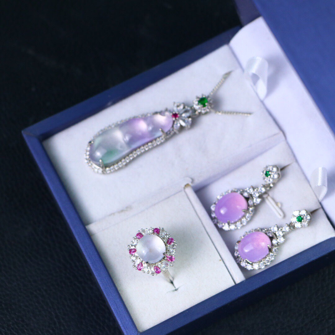 Chinese Antique High Ice [Three Piece Set]