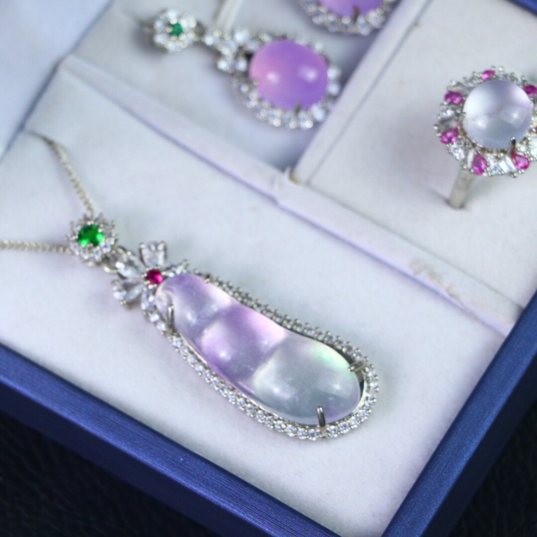Chinese Antique High Ice [Three Piece Set]