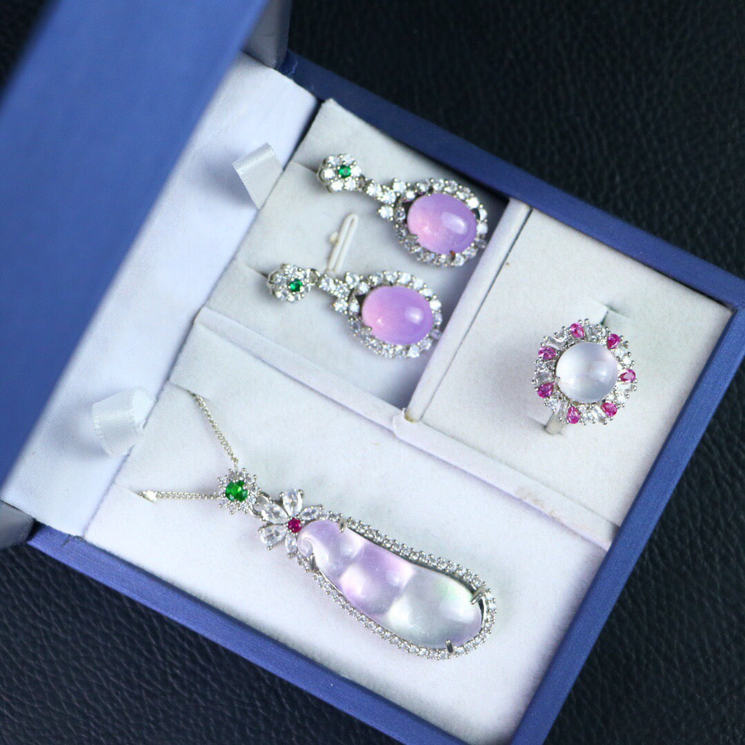 Chinese Antique High Ice [Three Piece Set]