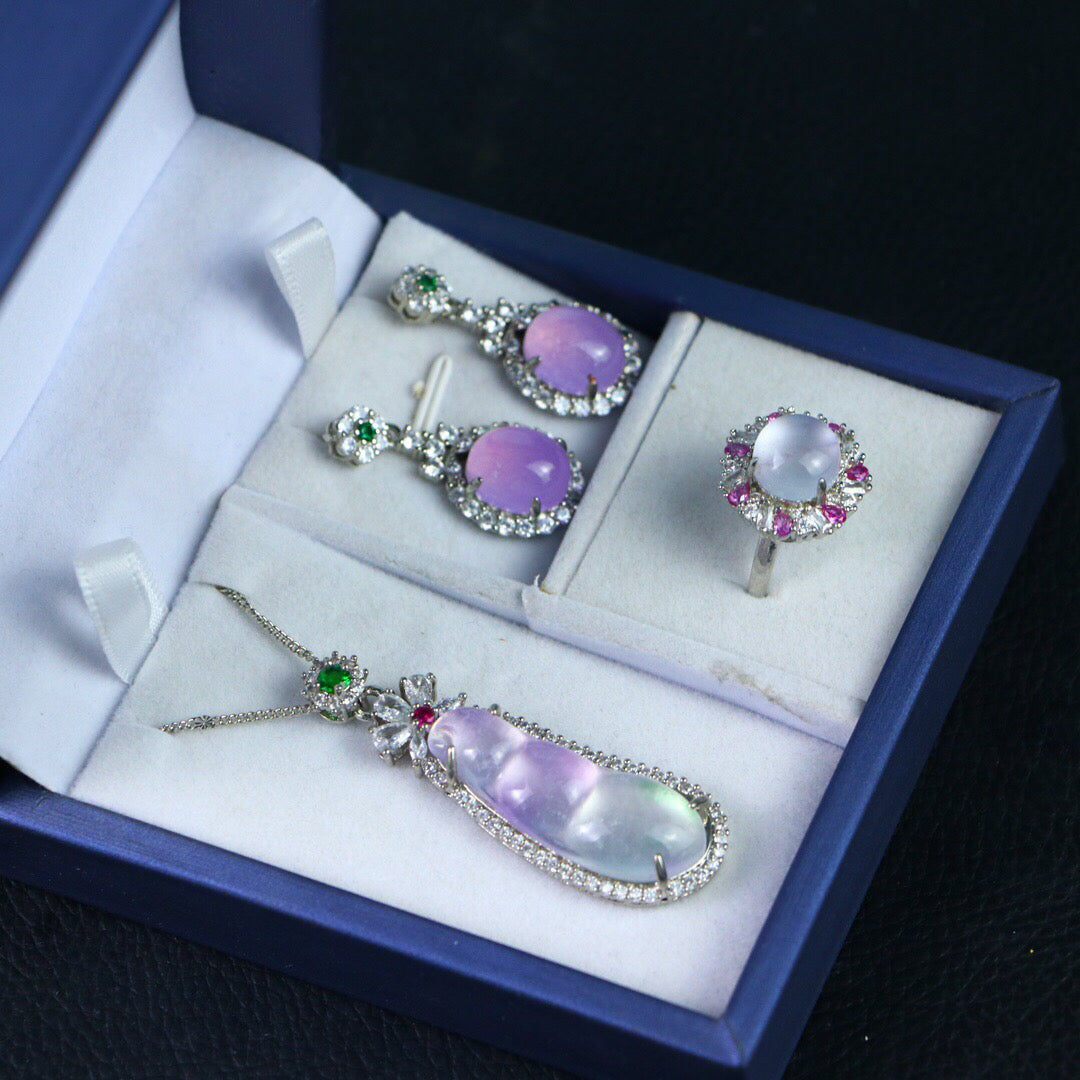 Chinese Antique High Ice [Three Piece Set]