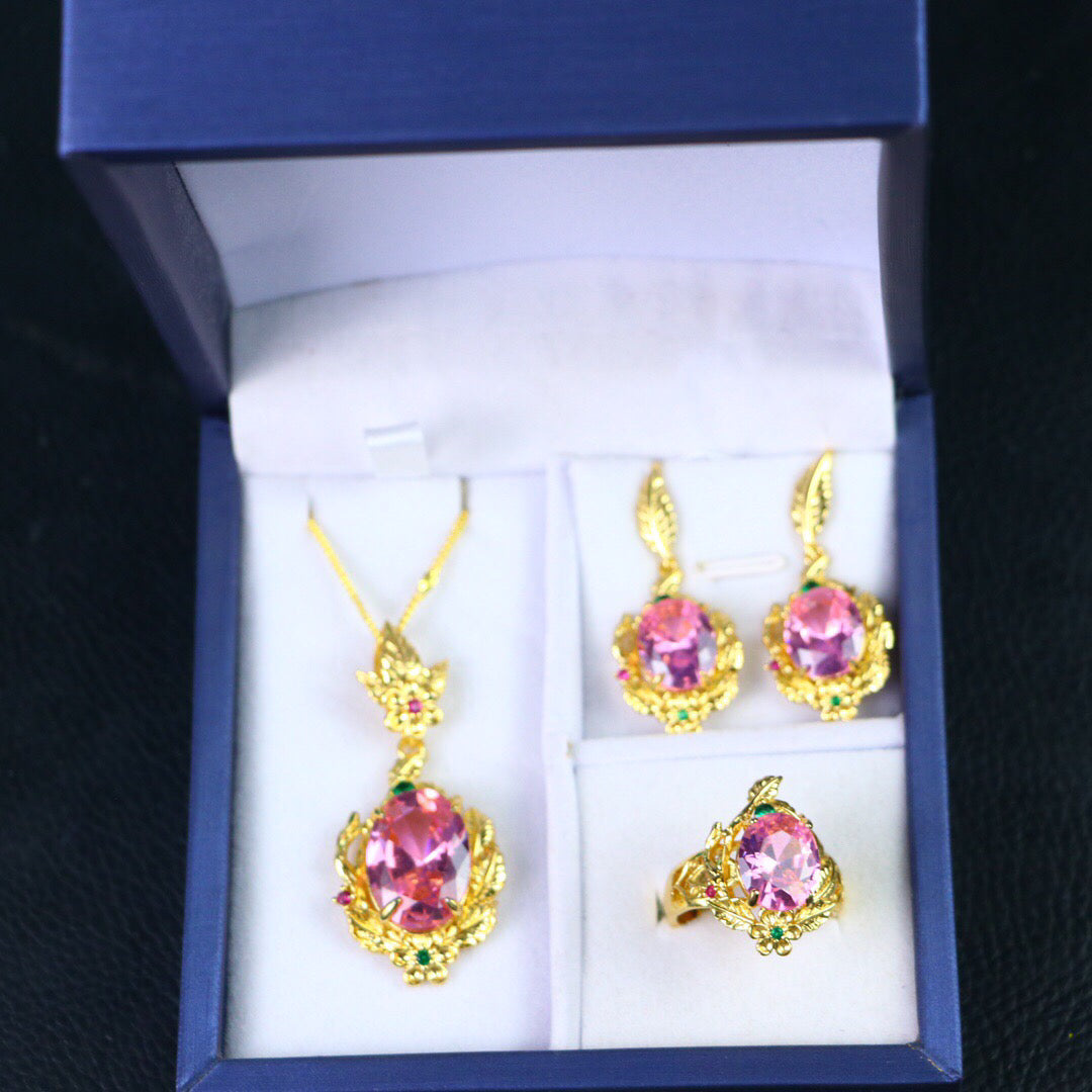 Chinese Antique High Ice [Three Piece Set]