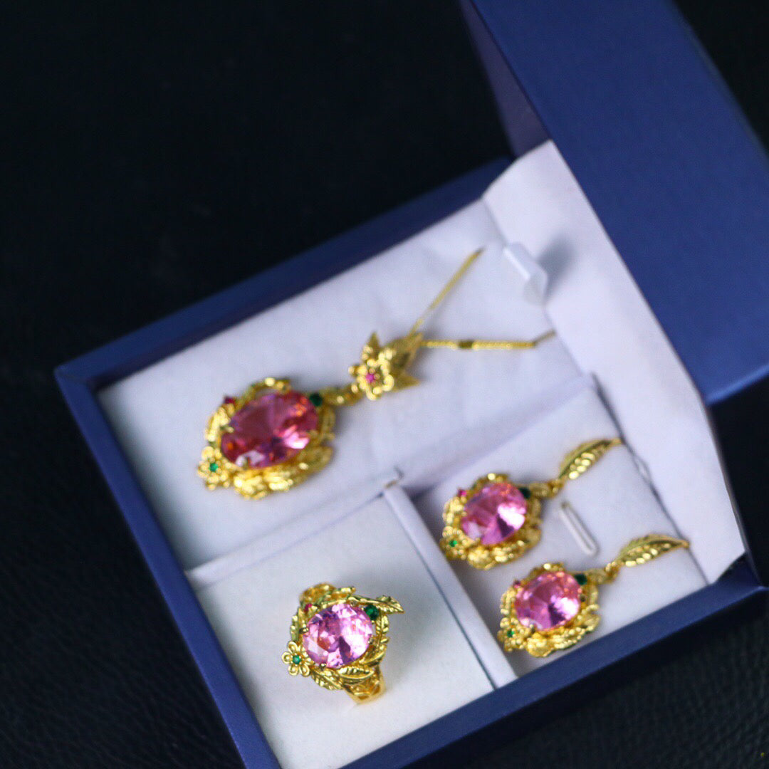 Chinese Antique High Ice [Three Piece Set]