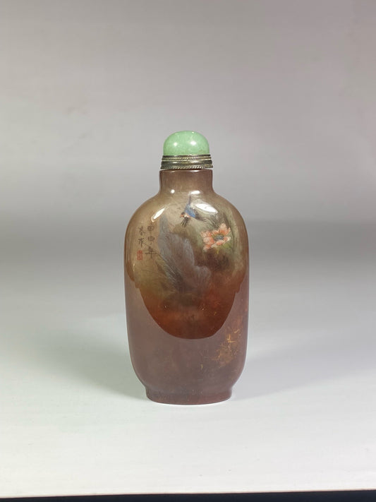 Chinese antique crystal snuff bottle