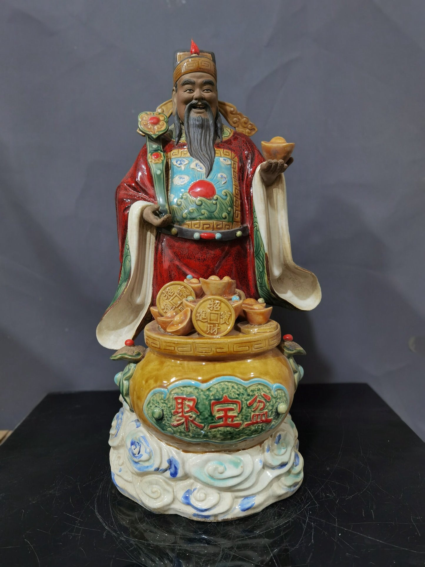 Chinese Antique God of Wealth