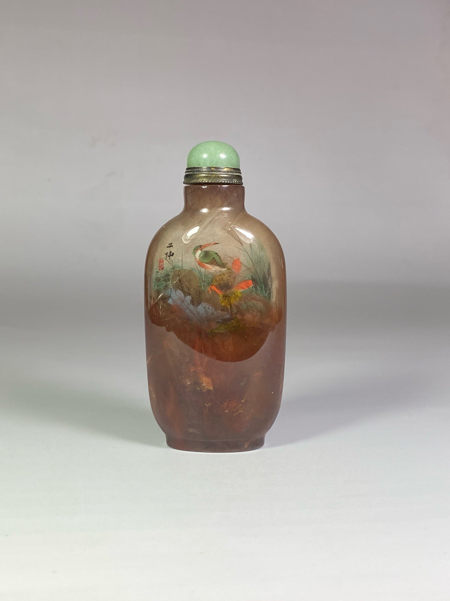 Chinese antique crystal snuff bottle