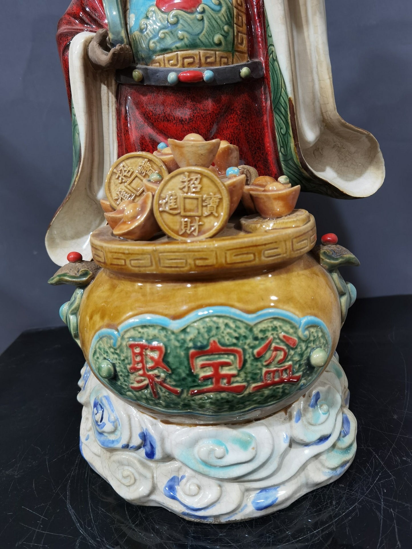 Chinese Antique God of Wealth