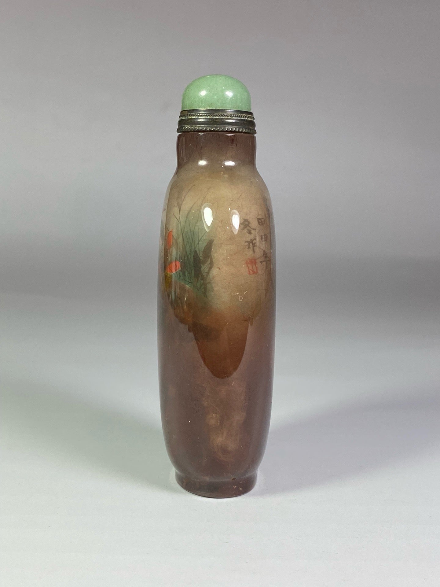 Chinese antique crystal snuff bottle